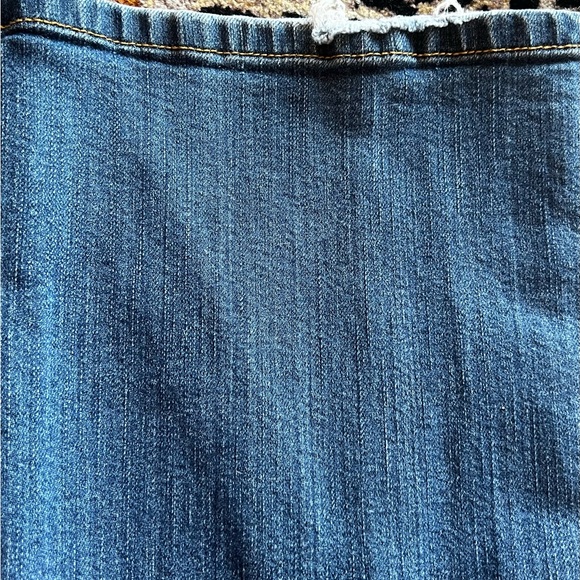 Ann Taylor LOFT Curvy Boot Denim Jeans Women's 28/6 Blue Cotton Blend Low Rise - Picture 7 of 16